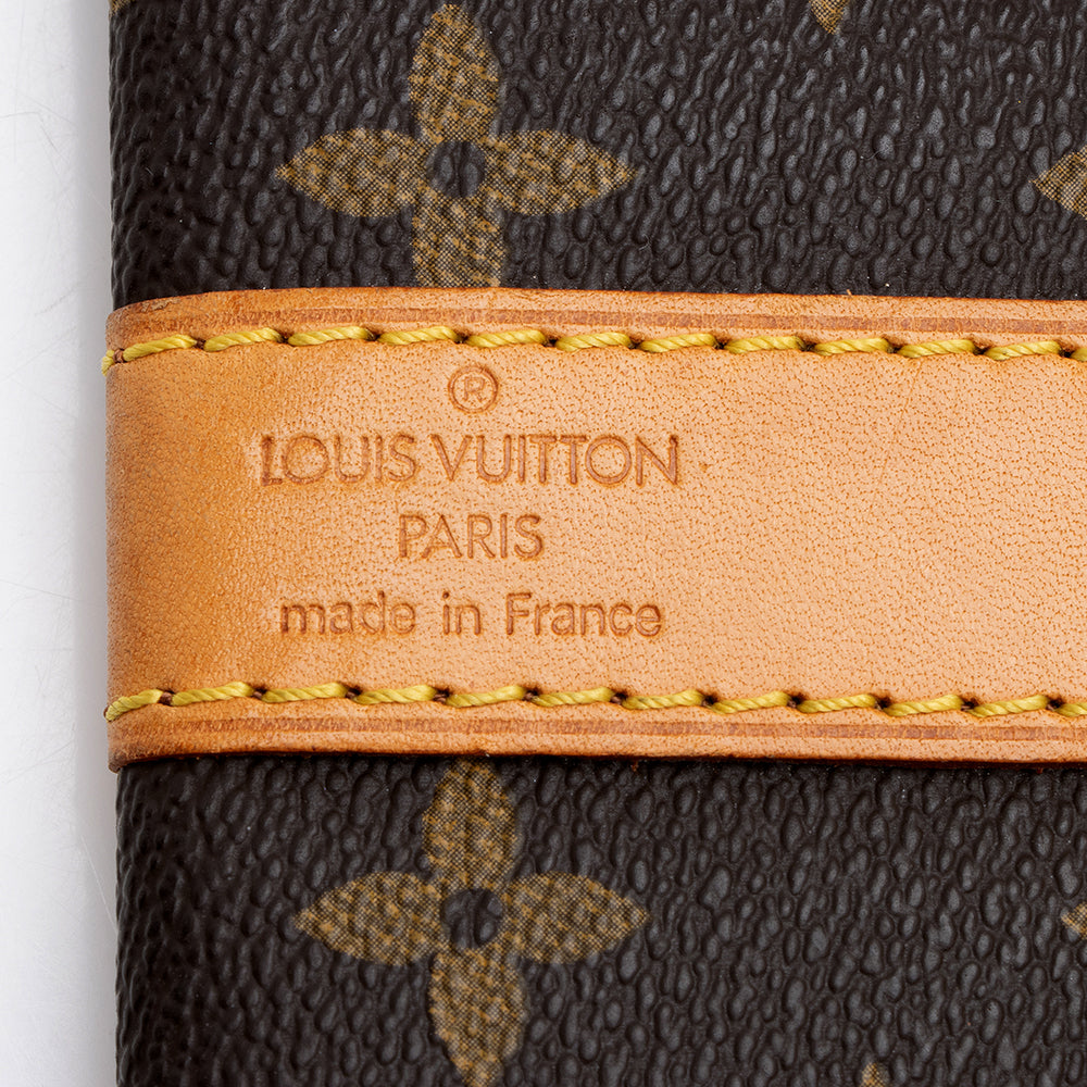 Louis Vuitton Vintage Monogram Canvas Keepall Bandouliere 60 Duffel Bag (SHF-16878)