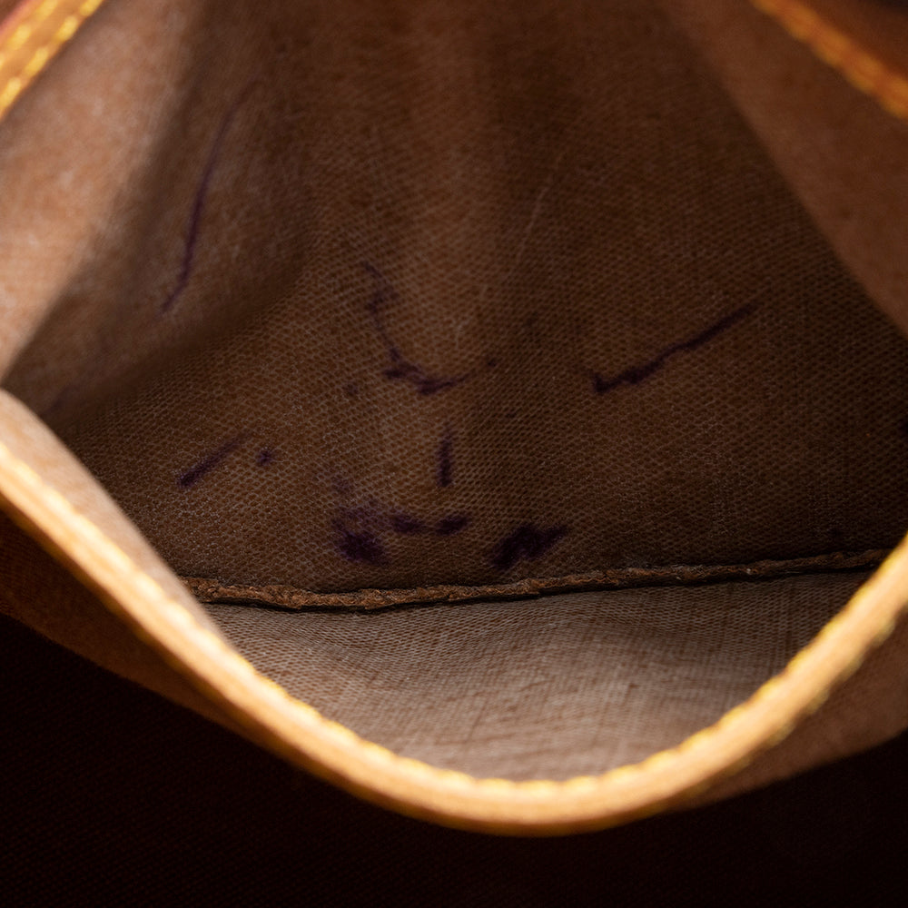 Louis Vuitton Vintage Monogram Canvas Speedy 35 Satchel (SHF-15240)