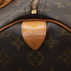 Louis Vuitton Vintage Monogram Canvas Speedy 35 Satchel (SHF-18360)