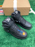 Louis Vuitton x Nike Air Force 1 Mid by Virgil Abloh – Triple Black Monogram