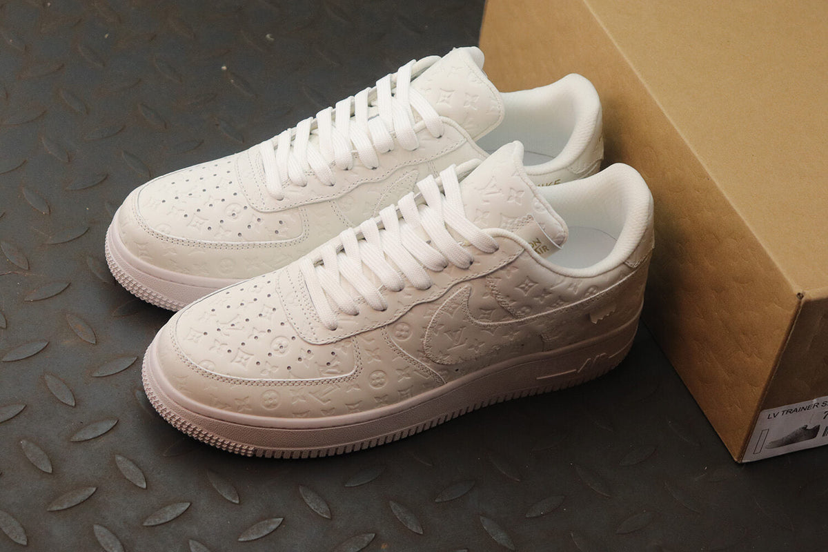 Louis Vuitton X Air Force 1 Low All White