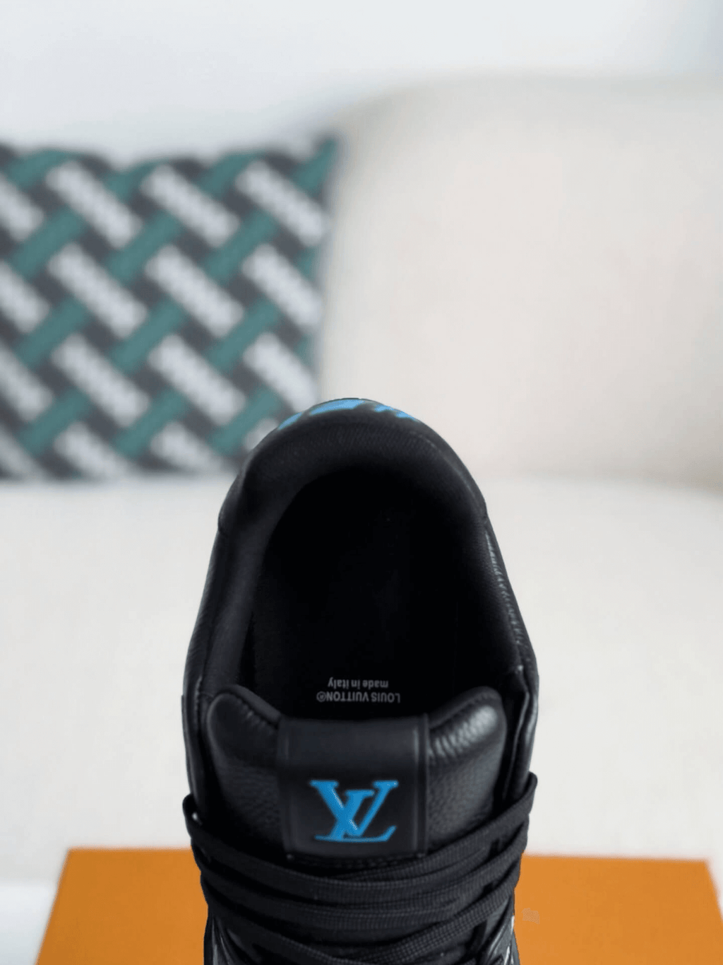 Louis Vuitton LV Trainer #54 Black Multicolor Monogram Sneaker