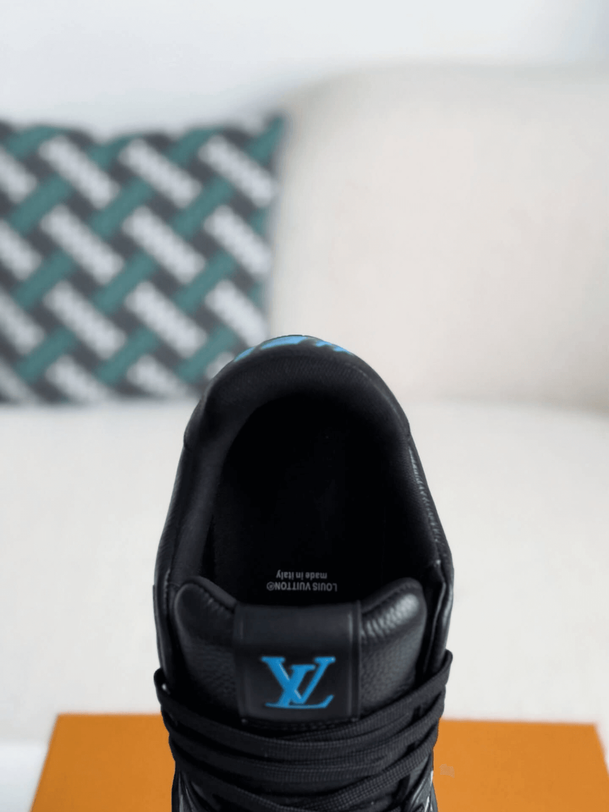 Louis Vuitton LV Trainer #54 Black Multicolor Monogram Sneaker