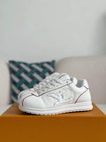 Louis Vuitton LV Butter Sneaker 'White/Burgundy'