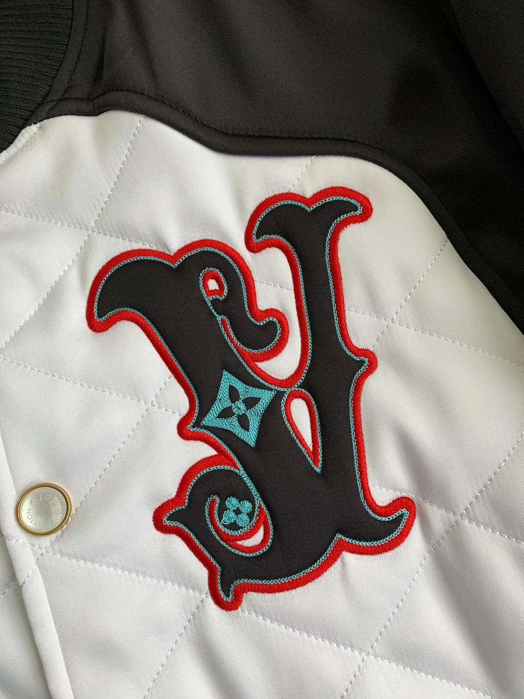 Monogram Quilted Varsity Bomber Jacket