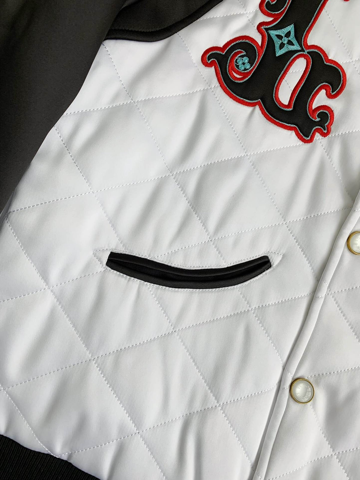Monogram Quilted Varsity Bomber Jacket