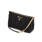 Nylon Tessuto Gaufre Shoulder Bag