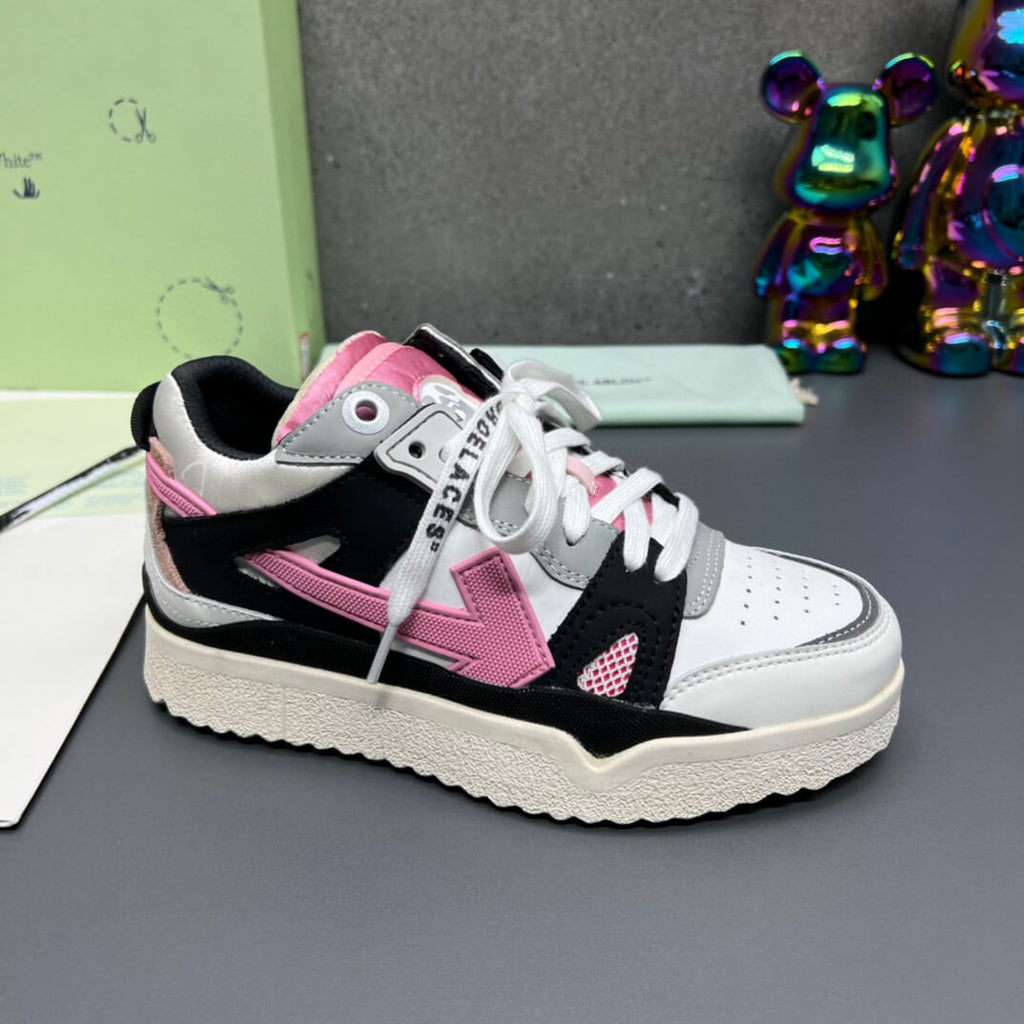 Off-White 'Light Pink' Midtop Sponge Sneakers