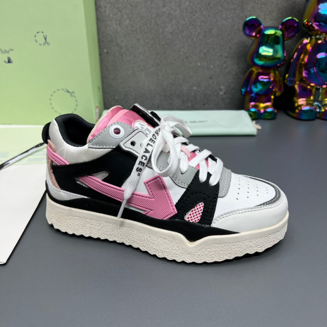 Off-White 'Light Pink' Midtop Sponge Sneakers