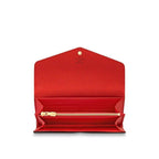Louis Vuitton SARAH WALLET Coquelicot Red
