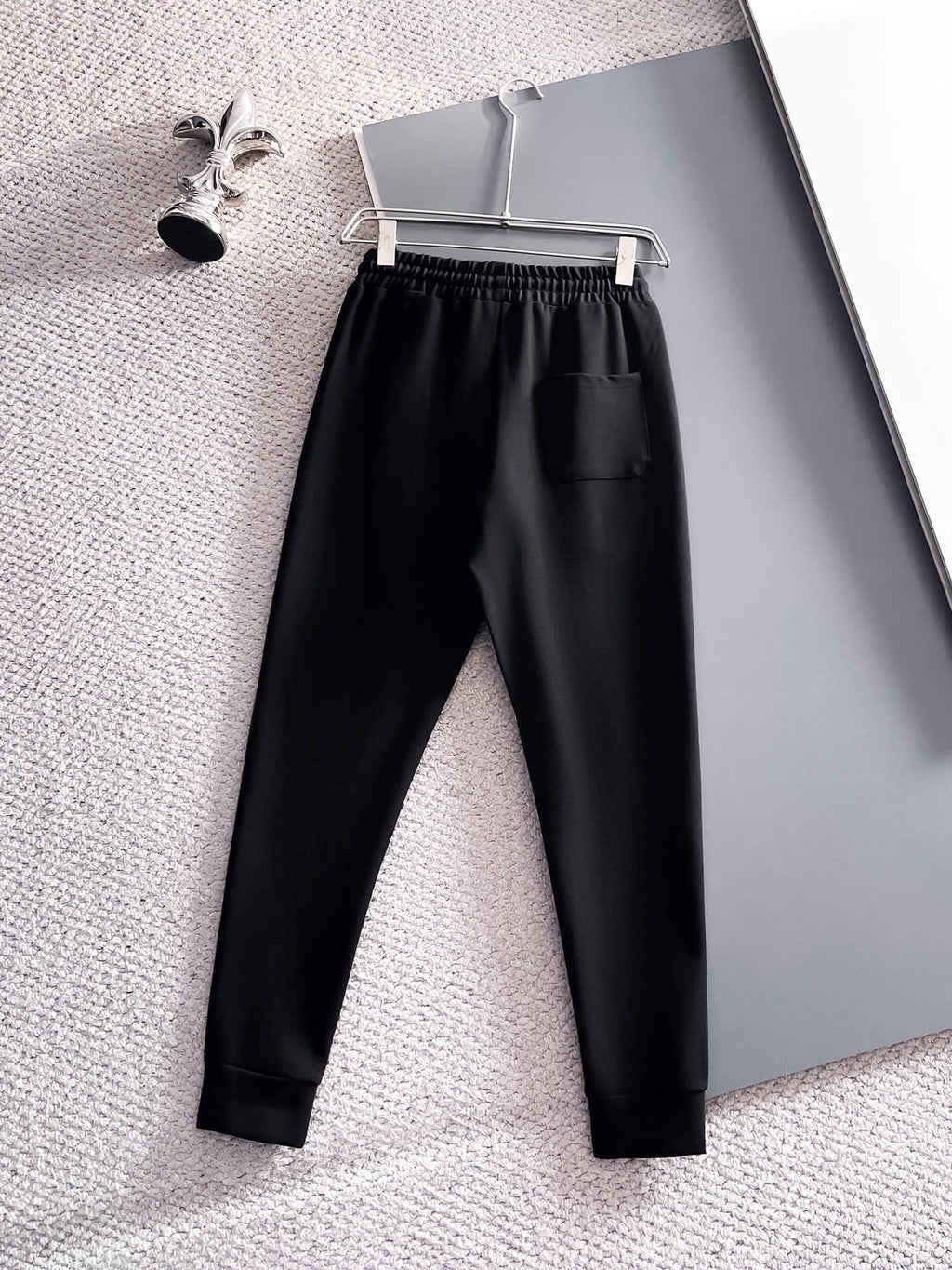 Prada Linea Rossa Tracksuit Set - Black Technical Knit Zip Jacket & Jogger Suit
