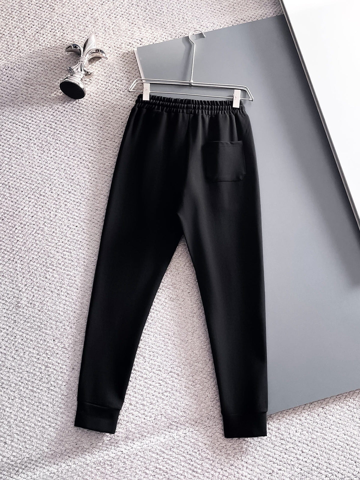 Prada Linea Rossa Tracksuit Set - Black Technical Knit Zip Jacket & Jogger Suit