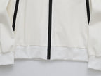Prada Linea Rossa Tracksuit Set - White Technical Knit Zip Jacket & Pants