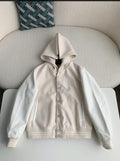 Premium Calfskin Nautical Varsity Jacket