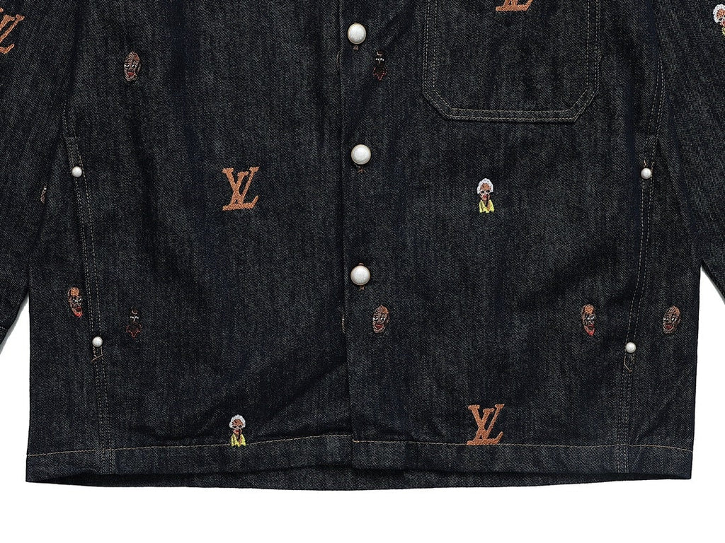 Signature Stitch Premium Navy  Denim Jacket