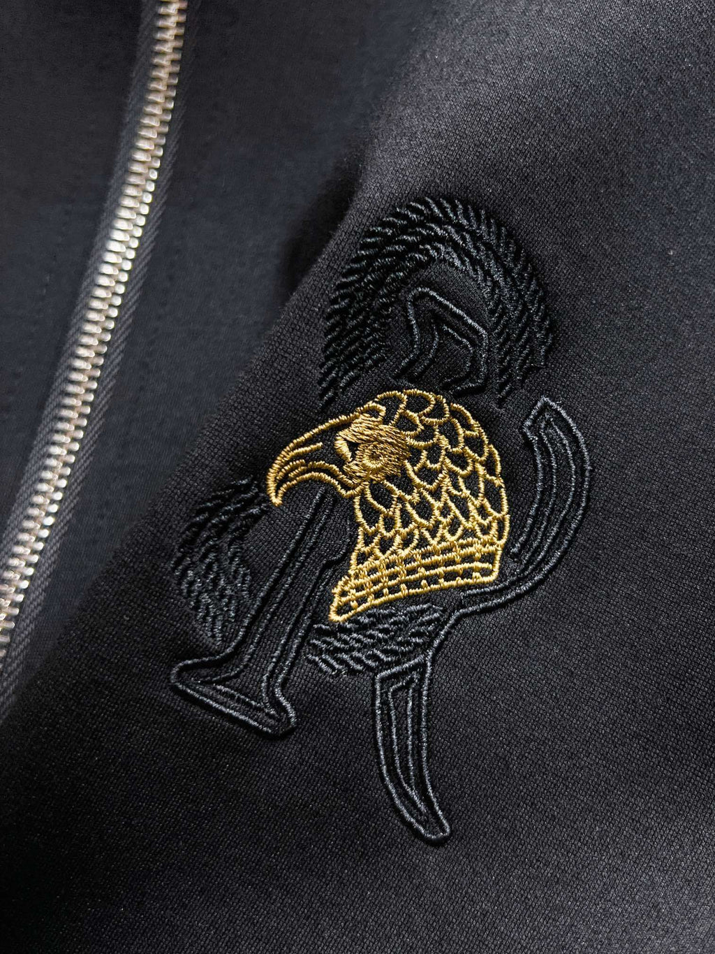 Stefano Ricci Eagle Logo Technical Jersey Tracksuit Black