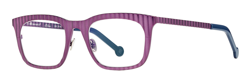 l.a. Eyeworks TRAIN Eyeglasses