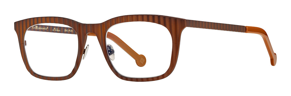 l.a. Eyeworks TRAIN Eyeglasses