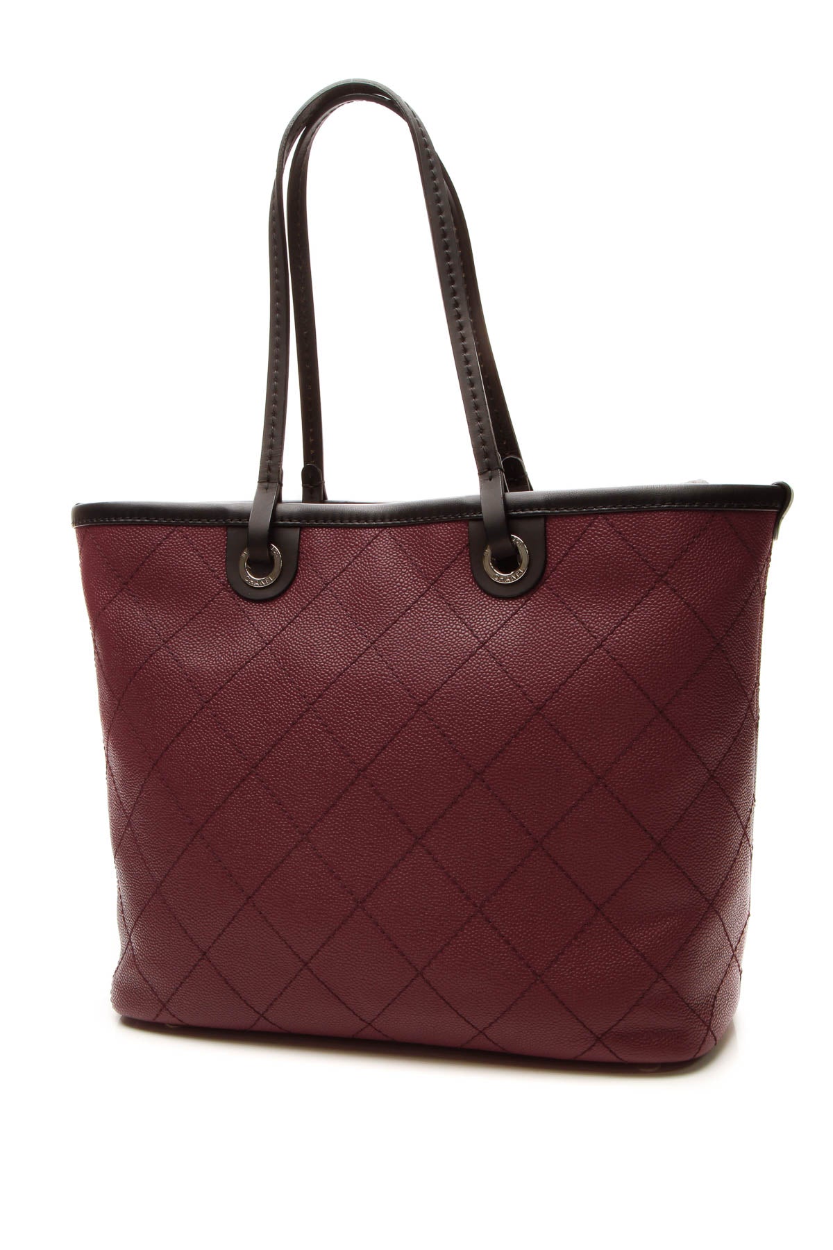Shopping Fever Tote Bag - Burgundy