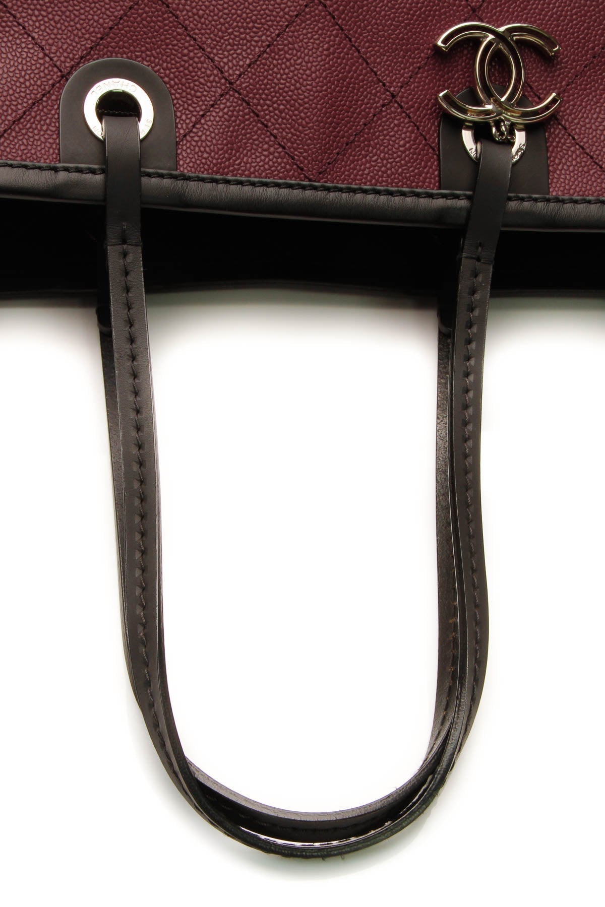 Shopping Fever Tote Bag - Burgundy
