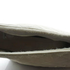 Chanel Shoulder Bag Gray Canvas