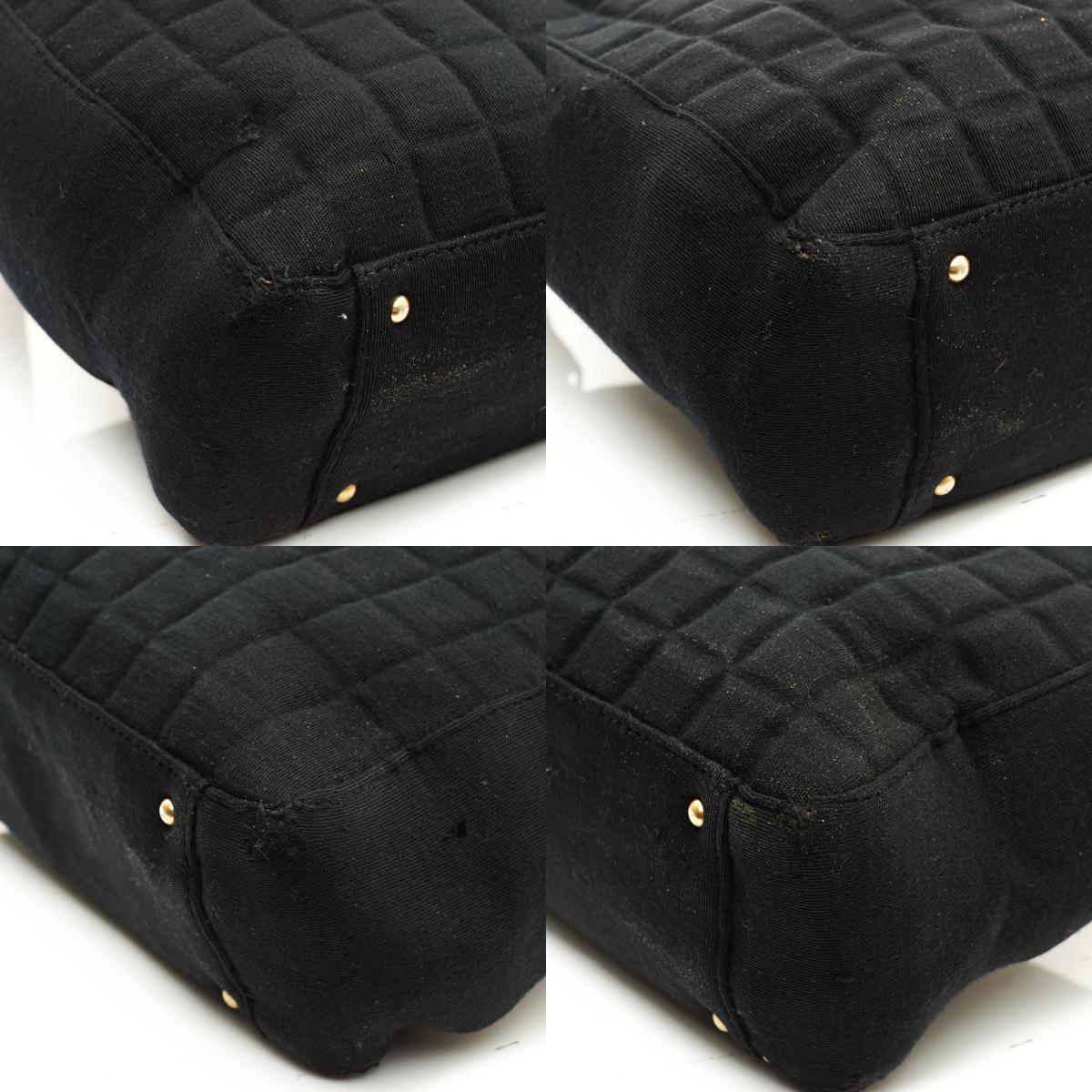 Chanel Coco Shoulder Bag Canvas