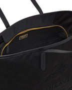 Prada Saffiano Leather and Nylon Tote