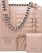 Prada Large Leather Diagramme Bag