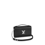 Louis Vuitton LOCKME CLUTCH Black