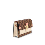 Louis Vuitton  VAVIN CHAIN WALLET Crème Beige / Vénus Pink