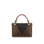Louis Vuitton  V TOTE BB Black/Caramel