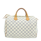 LOUIS VUITTON Damier Azur Speedy 30 Hand Bag LV DU2029 - Cap N Wrap