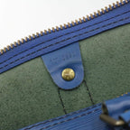 LOUIS VUITTON Epi Keepall 50 Boston Bag Blue VI0990 - Cap N Wrap