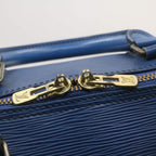 LOUIS VUITTON Epi Keepall 50 Boston Bag Blue VI0990 - Cap N Wrap