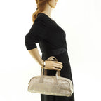 Chanel Travel Line Hand Bag Beige