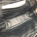 Saint Laurent Camera Lou Mini Beige Leather Shoulder Bag