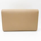 Saint Laurent Clutch Uptown Envelope Beige Leather Cross Body Bag