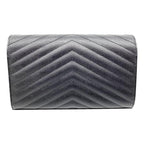 Saint Laurent Large Monogram Chain Envelope Black Leather Cross Body Bag