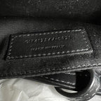 Saint Laurent Monogram Camera Lou Matelasse Black Calfskin Leather Cross Body Bag