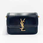 Saint Laurent Monogram Classic Small Ysl 2021 Black Shoulder Bag