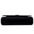 Saint Laurent Monogram Kate Crossbody Paillette Embellished Black Suede Leather Shoulder Bag