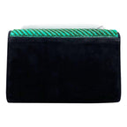 Saint Laurent Monogram Kate Crossbody Small Sequin Black Suede Leather Shoulder Bag