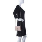 Saint Laurent Monogram Kate Smooth Classic Tassel Woc Marble Pink Calfskin Leather Shoulder Bag