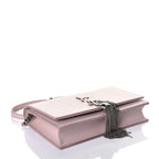 Saint Laurent Monogram Kate Smooth Classic Tassel Woc Marble Pink Calfskin Leather Shoulder Bag