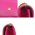 Saint Laurent Monogram Kate Smooth Medium Classic Tassel Fuchsia Pink Calfskin Leather Shoulder Bag