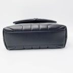 Saint Laurent Monogram Loulou Crossbody Toy Black Leather Shoulder Bag