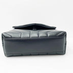 Saint Laurent Monogram Loulou Crossbody Toy Quilted Black Leather Shoulder Bag