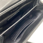Saint Laurent Monogram Loulou Crossbody Toy Quilted Black Leather Shoulder Bag