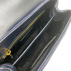 Saint Laurent Monogram Loulou Navy 2021 Blue Suede Leather Cross Body Bag
