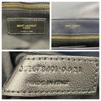 Saint Laurent Monogram Loulou Navy 2021 Blue Suede Leather Cross Body Bag